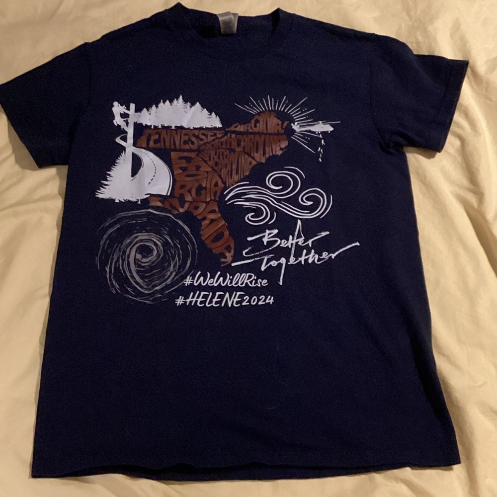 Navy Graphic Men's T-Shirt